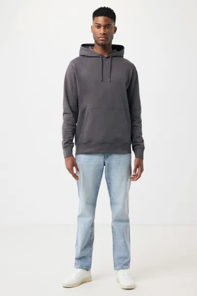  Iqoniq Rila lightweight recycled cotton hoodie - iqoniq grey 