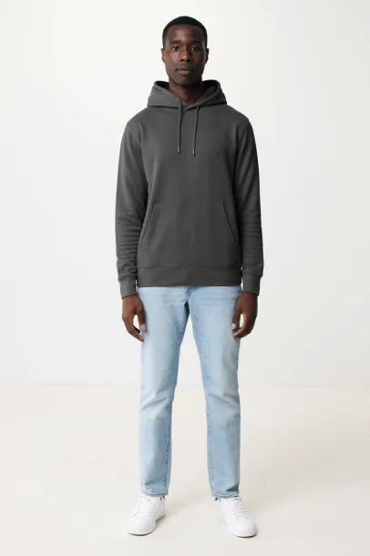 Iqoniq Rila unisex lagani hoodie od recikliranog pamuka, 280 g/m² - iqoniq anthracite
