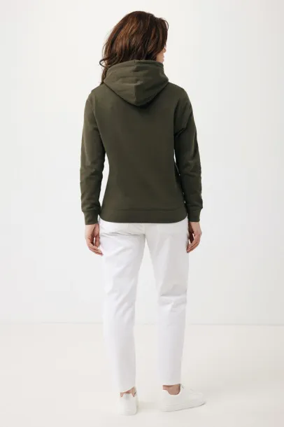  Iqoniq Rila lightweight recycled cotton hoodie - iqoniq khaki