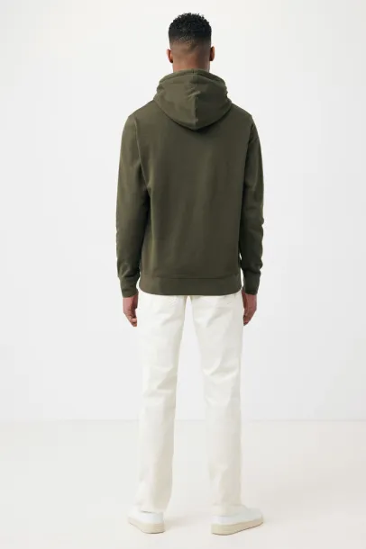  Iqoniq Rila unisex lagani hoodie od recikliranog pamuka, 280 g/m² - iqoniq khaki