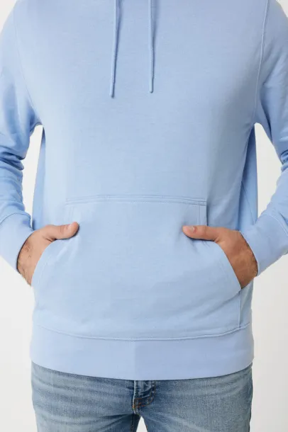  Iqoniq Rila unisex lagani hoodie od recikliranog pamuka, 280 g/m² - iqoniq sky blue