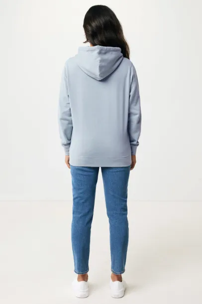  Iqoniq Rila lightweight recycled cotton hoodie - iqoniq blue 