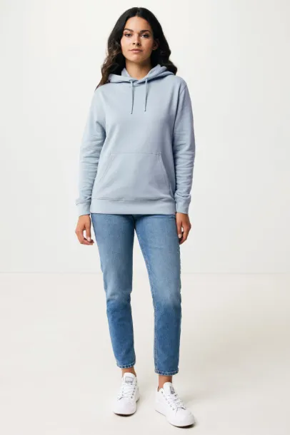  Iqoniq Rila lightweight recycled cotton hoodie - iqoniq blue 