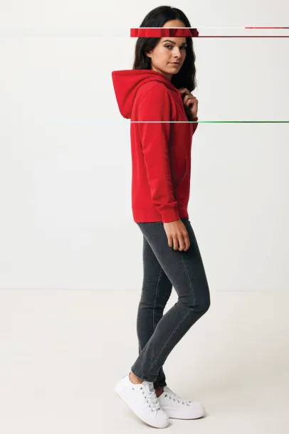  Iqoniq Rila unisex lagani hoodie od recikliranog pamuka, 280 g/m² - iqoniq Crvena