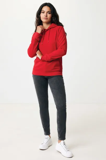  Iqoniq Rila lightweight recycled cotton hoodie - iqoniq Red 