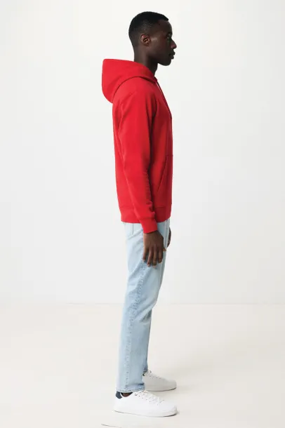 Iqoniq Rila unisex lagani hoodie od recikliranog pamuka, 280 g/m² - iqoniq Crvena