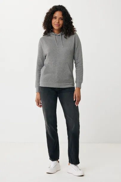  Iqoniq Rila unisex lagani hoodie od recikliranog pamuka - iqoniq light heather anthracite