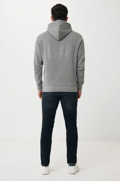  Iqoniq Rila unisex lagani hoodie od recikliranog pamuka, 280 g/m² - iqoniq light heather anthracite