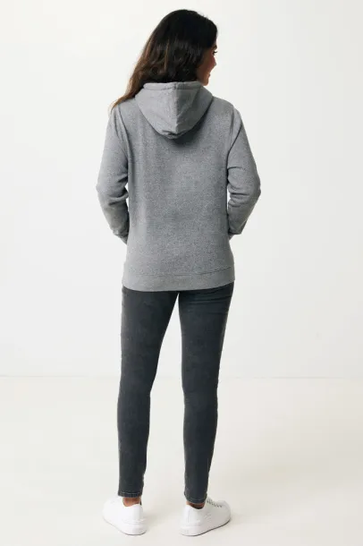  Iqoniq Rila lightweight recycled cotton hoodie - iqoniq anthracite 