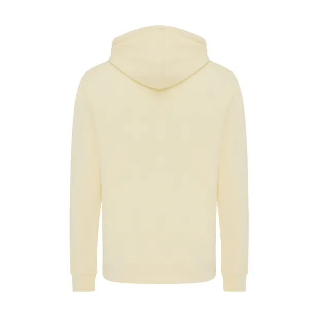  Iqoniq Rila lightweight recycled cotton hoodie - iqoniq cream yellow 