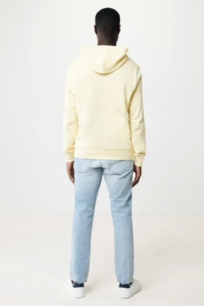  Iqoniq Rila unisex lagani hoodie od recikliranog pamuka, 280 g/m² - iqoniq cream yellow