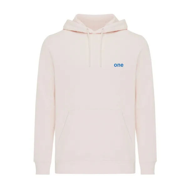  Iqoniq Rila lightweight recycled cotton hoodie - iqoniq cloud pink 