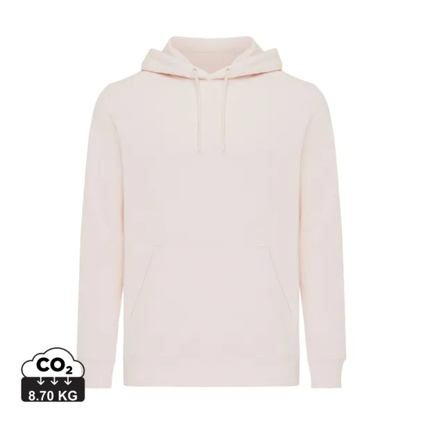  Iqoniq Rila lightweight recycled cotton hoodie - iqoniq cloud pink 