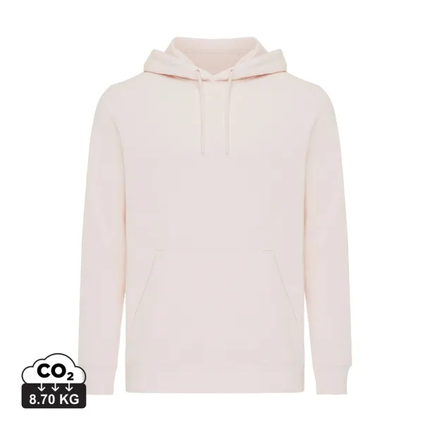  Iqoniq Rila unisex lagani hoodie od recikliranog pamuka, 280 g/m² - iqoniq cloud pink
