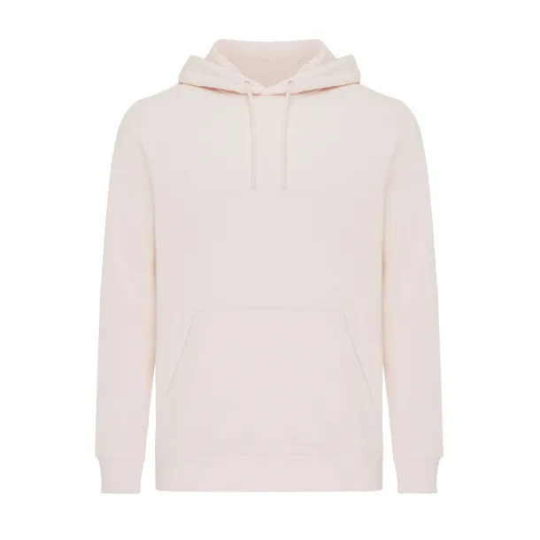  Iqoniq Rila lightweight recycled cotton hoodie - iqoniq cloud pink 