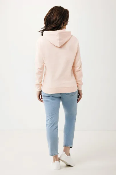  Iqoniq Rila lightweight recycled cotton hoodie - iqoniq cloud pink 