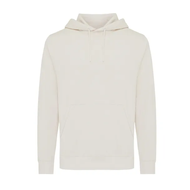  Iqoniq Rila lightweight recycled cotton hoodie - iqoniq ivory white 