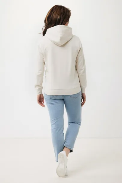  Iqoniq Rila lightweight recycled cotton hoodie - iqoniq ivory white 