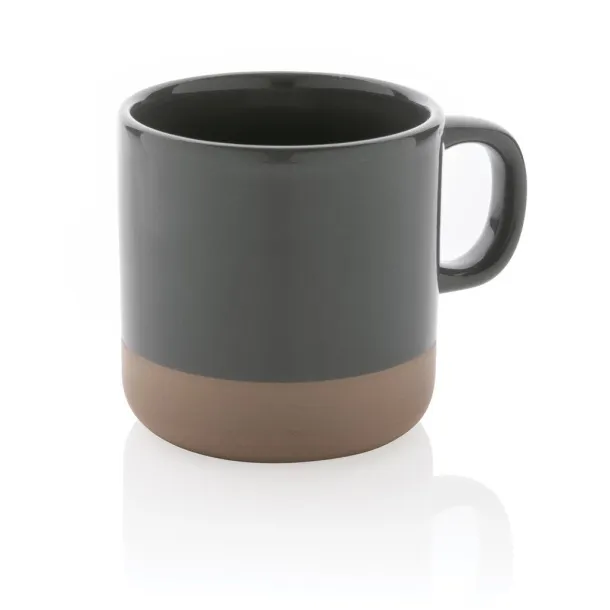  Glazed ceramic mug - XD Collection 424C 