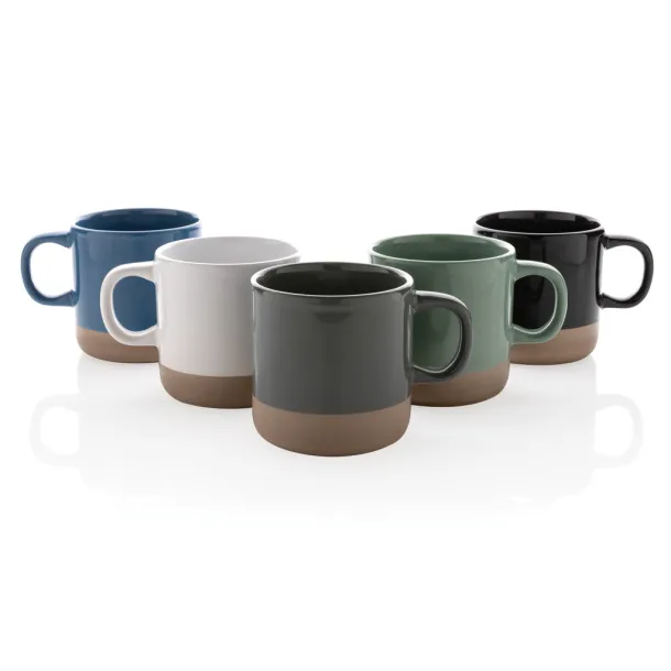  Glazed ceramic mug - XD Collection 424C 