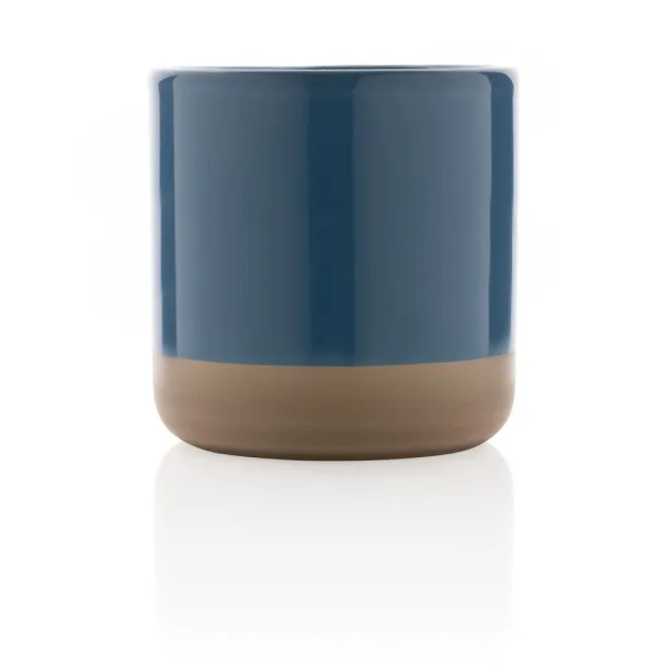  Glazirana keramička šalica, 360 ml - XD Collection Plava