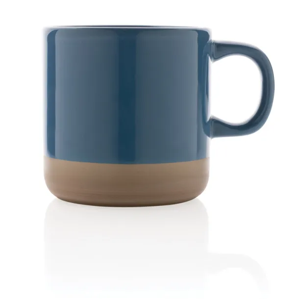  Glazed ceramic mug - XD Collection blue 