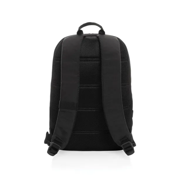  Swiss Peak AWARE™ modern 15.6" laptop backpack - Swiss Peak Black 