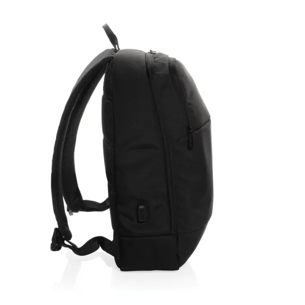  Swiss Peak AWARE™ modern 15.6" laptop backpack - Swiss Peak Black 