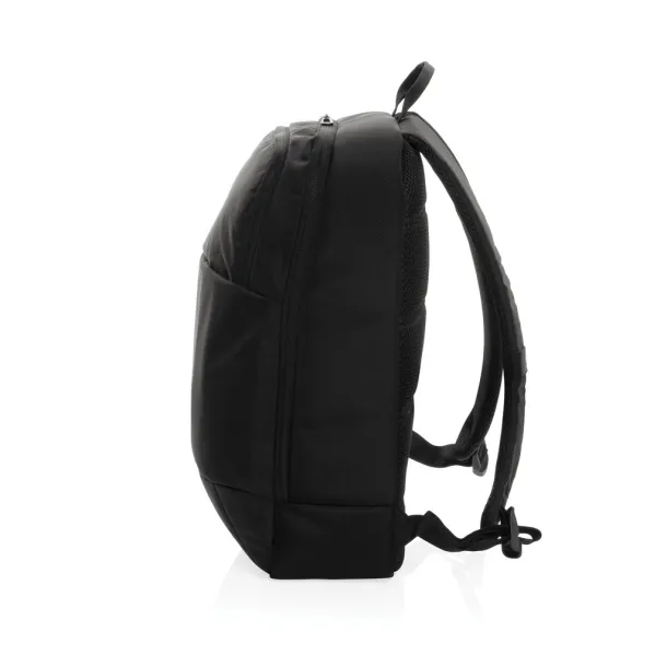  Swiss Peak AWARE™ modern 15.6" laptop backpack - Swiss Peak Black 