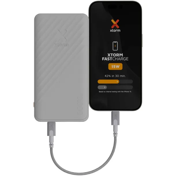 Xtorm XG210 Go2 15W 10.000 mAh baterija za brzo punjenje - Xtorm Bijela