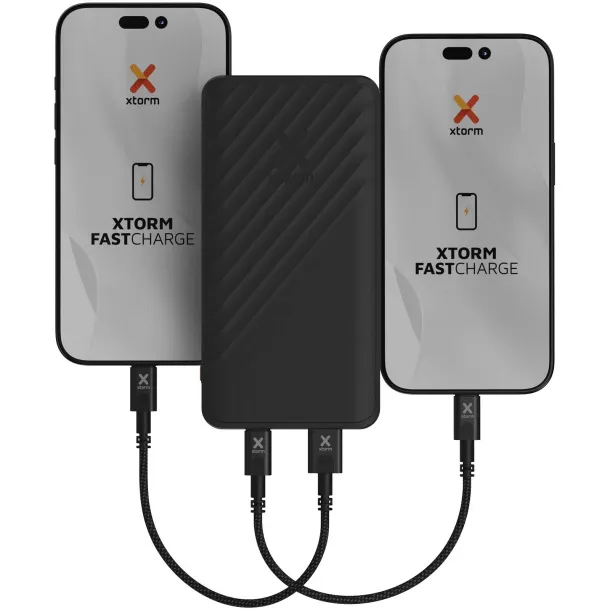 Xtorm XG210 Go2 prijenosna baterija za brzo punjenje 15W, 10.000 mAh - Xtorm Crna