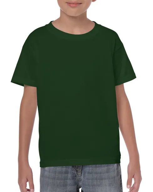  HEAVY COTTON™ YOUTH T-SHIRT - Gildan Šumski zelena