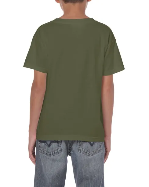  Dječja pamučna majica kratkih rukava, 180 g/m2 - Gildan Military Green