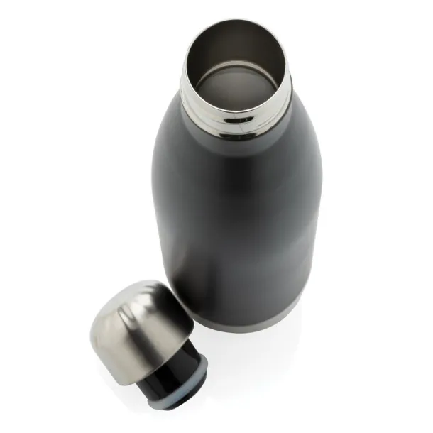  Vacuum insulated stainless steel bottle - XD Collection Black 