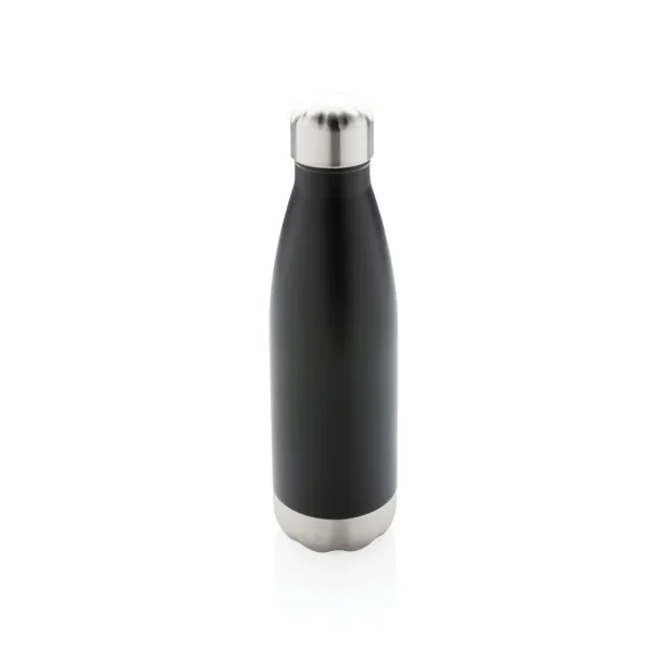  Vacuum insulated stainless steel bottle - XD Collection Black 