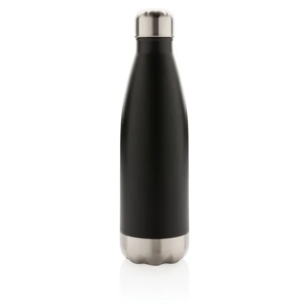  Vacuum insulated stainless steel bottle - XD Collection Black 