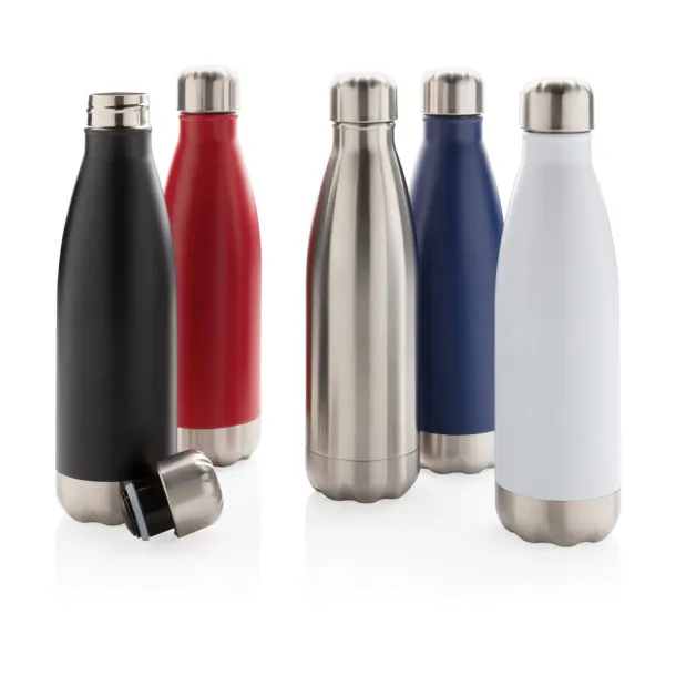  Vacuum insulated stainless steel bottle - XD Collection Black 