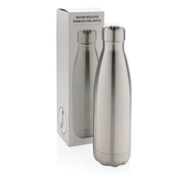  Vacuum insulated stainless steel bottle - XD Collection Silver 