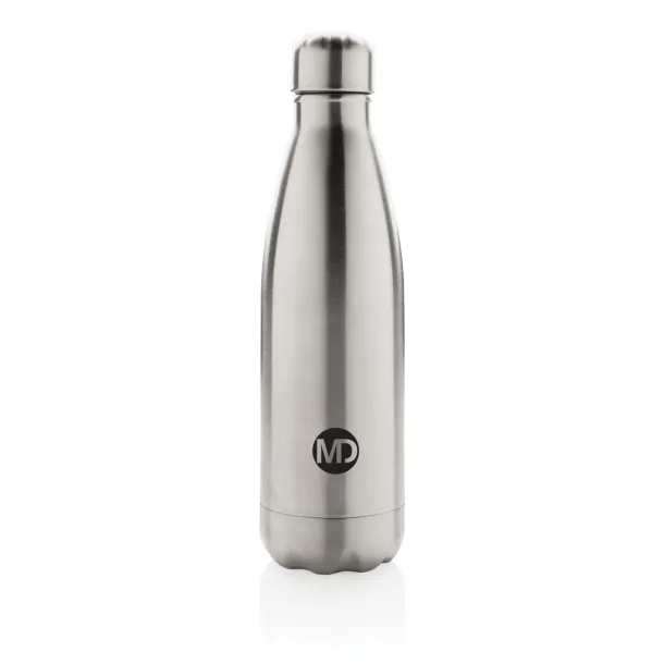  Vacuum insulated stainless steel bottle - XD Collection Silver 