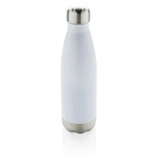  Vacuum insulated stainless steel bottle - XD Collection White 