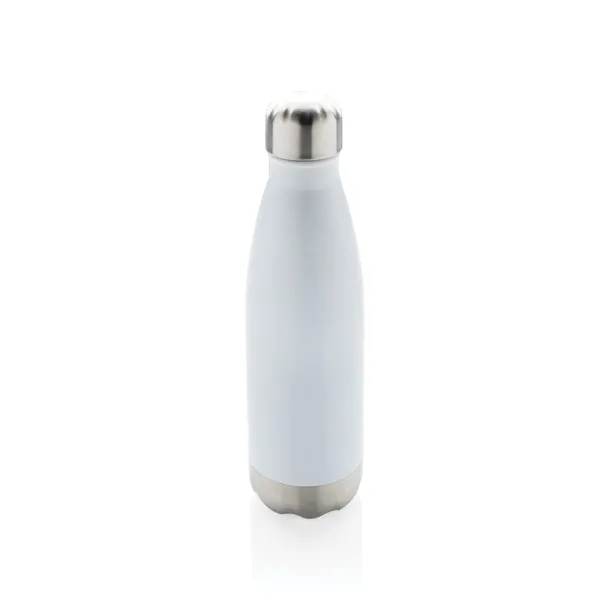  Vacuum insulated stainless steel bottle - XD Collection White 