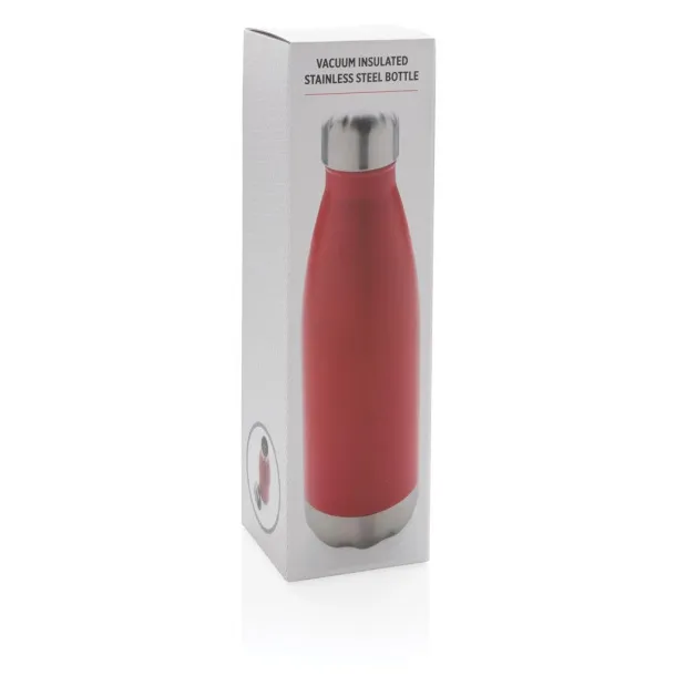  Vacuum insulated stainless steel bottle - XD Collection Red 