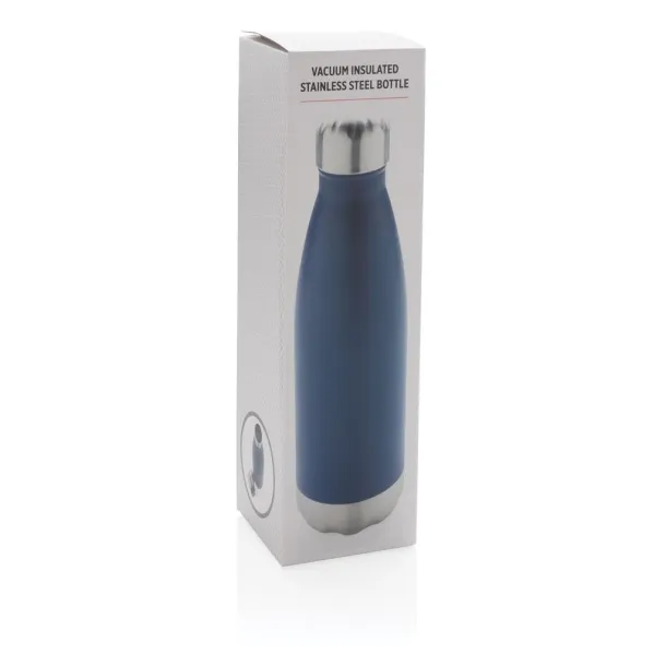  Vacuum insulated stainless steel bottle - XD Collection Blue 