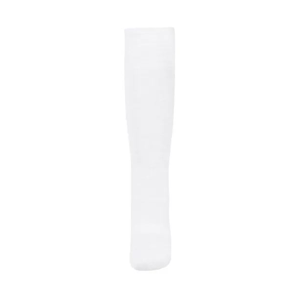 THC RUN KIDS WH Mid-calf sports sock for children White