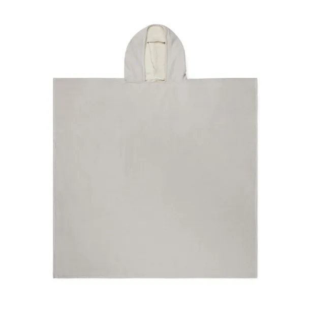  VINGA Tolo pončo za plažu od hammam frotira, 360 g/m2 - Vinga grey, off white 11-0606 TPG