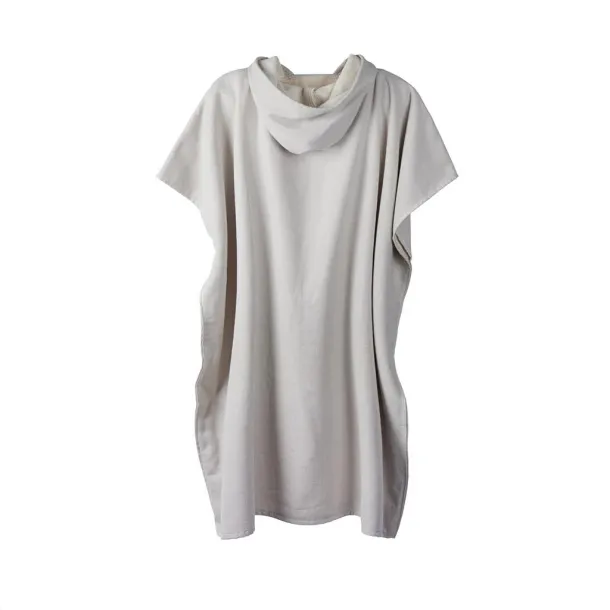  VINGA Tolo pončo za plažu od hammam frotira, 360 g/m2 - Vinga grey, off white 11-0606 TPG