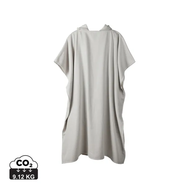  VINGA Tolo pončo za plažu od hammam frotira, 360 g/m2 - Vinga grey, off white 11-0606 TPG