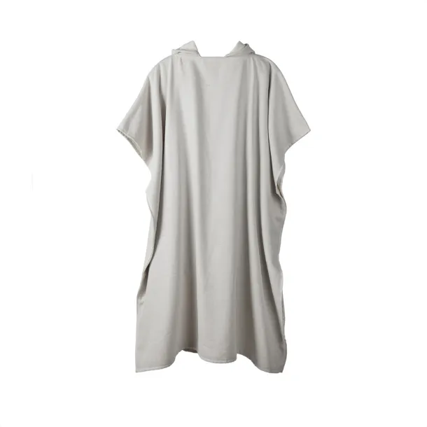  VINGA Tolo pončo za plažu od hammam frotira, 360 g/m2 - Vinga grey, off white 11-0606 TPG