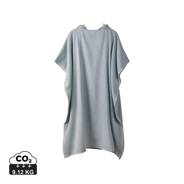  VINGA Tolo pončo za plažu od hammam frotira - Vinga navy 11-0606 TPG