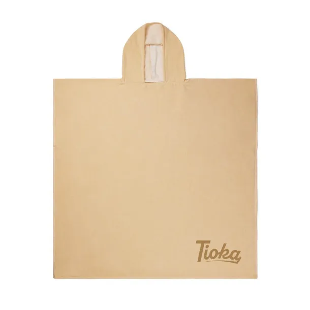  VINGA Tolo pončo za plažu od hammam frotira - Vinga yellow, off white 11-0606 TPG